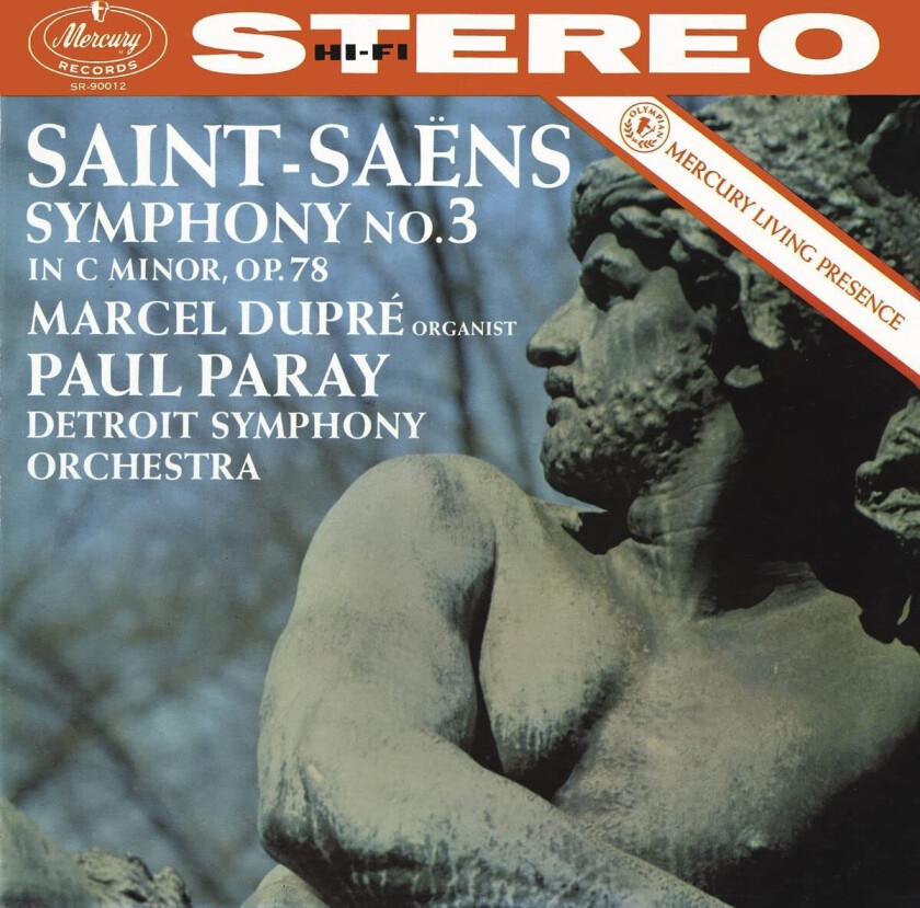 Marcel Dupré, Detroit Symphony Orchestra, Paul Paray SaintSaëns: Symphony No.3 In C Minor "Organ" LP/Vinyl