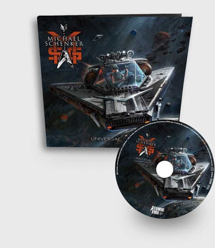 Michael Schenker Group Universal Earbook CD