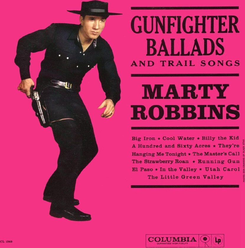 Marty Robbins Gunfighter Ballads And Trail Songs LP/Vinyl