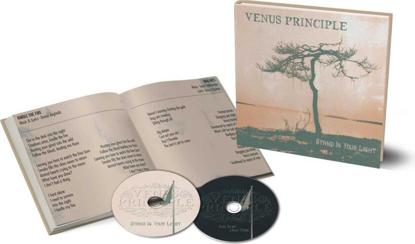 Venus Principle Stand In Your Light Hardcover Book CD