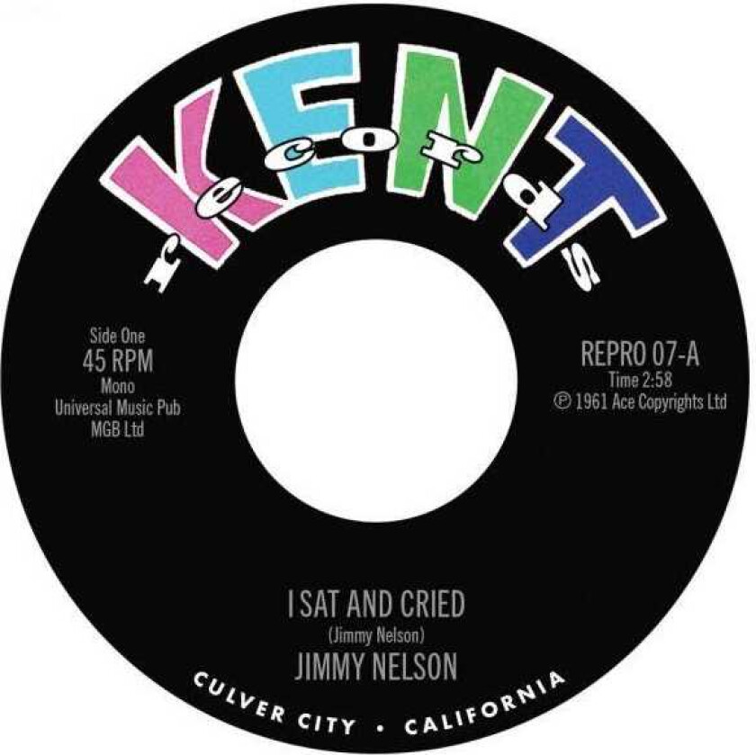 Jimmy Nelson I Sat And Cried / She's My Baby (Smokey's In Town) LP/Vinyl