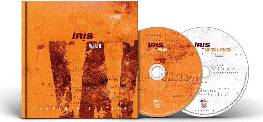 Iris  Wrath (Hardcover Book)  CD