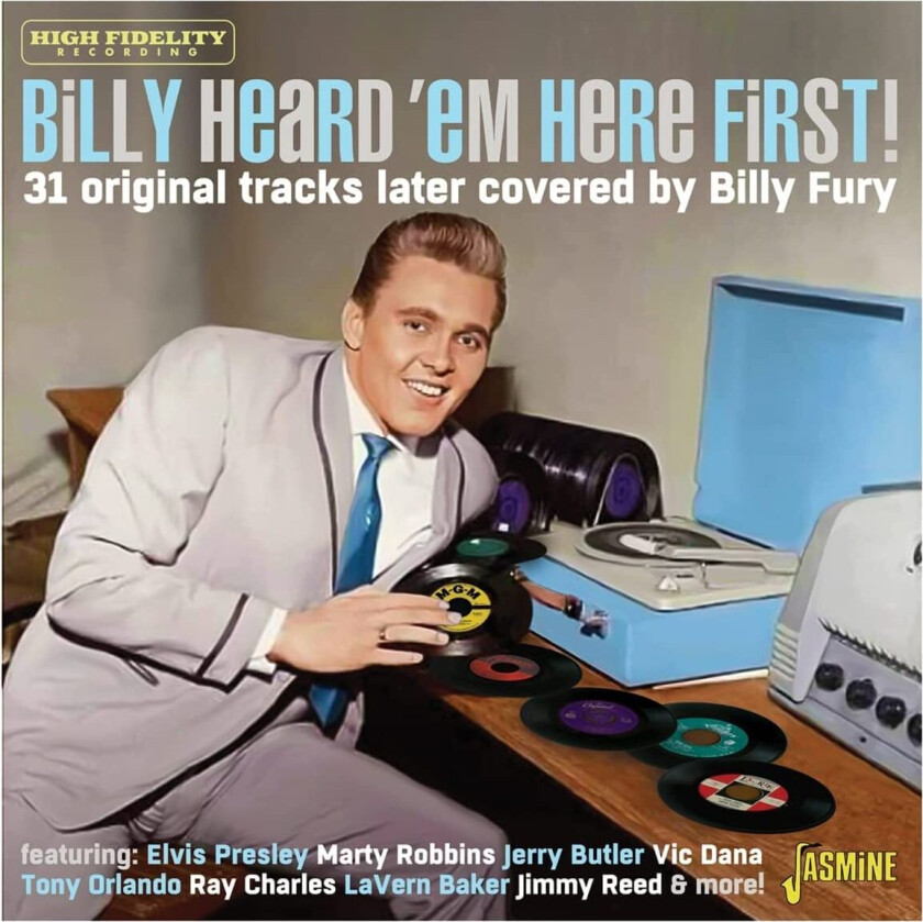 Diverse Artister Billy Heard 'em Here First! 31 Original Tracks Later Covered By Billy Fury CD