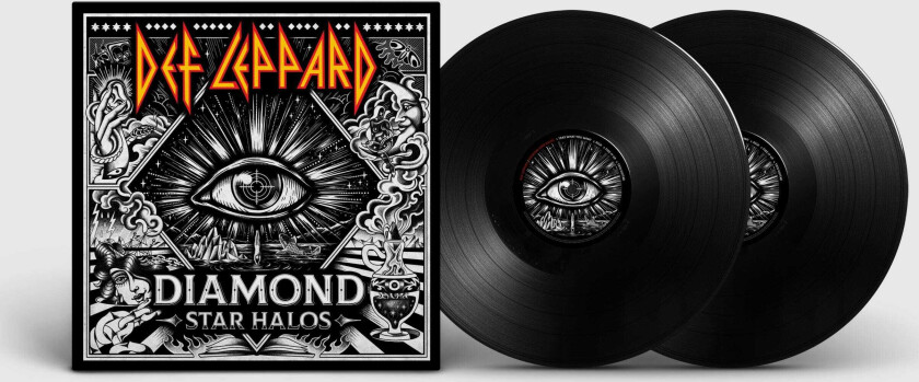 Def Leppard Diamond Star Halos LP/Vinyl