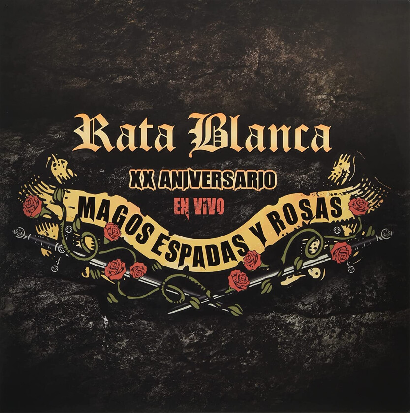Bilde av Rata Blanca XX Aniversario: Magos Espadas Y Rosas (En Vivo) LP/Vinyl