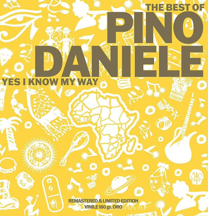 Pino Daniele Yes I Know My Way: Best Of LP/Vinyl