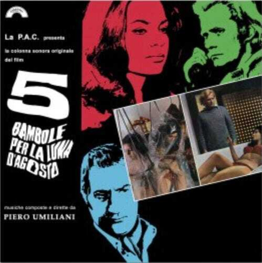 Piero Umiliani, Filmmusikk 5 Bambole Per La Luna D'agosto LP/Vinyl