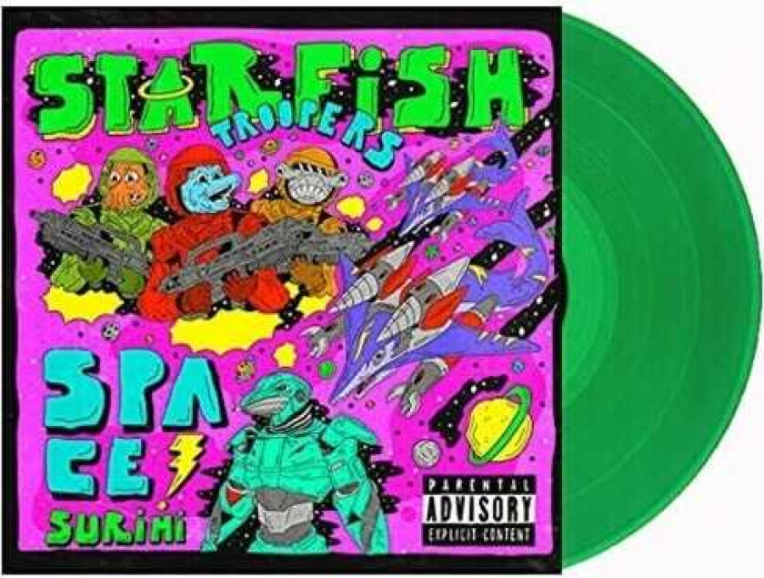 Space Surimi Starfish Troopers LP/Vinyl