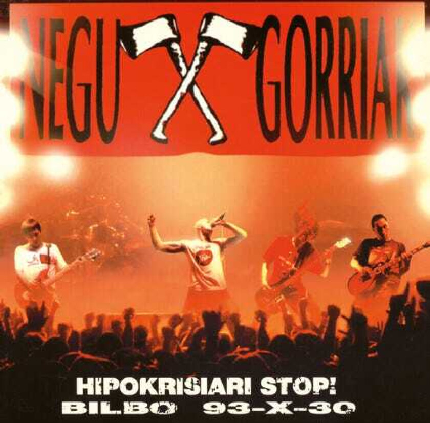 Negu Gorriak Hipokrisiari Stop: Bilbo 93X30 LP/Vinyl