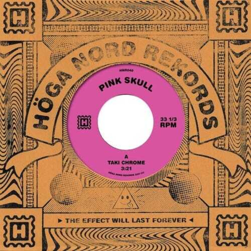 Pink Skull Taki Chrome LP/Vinyl