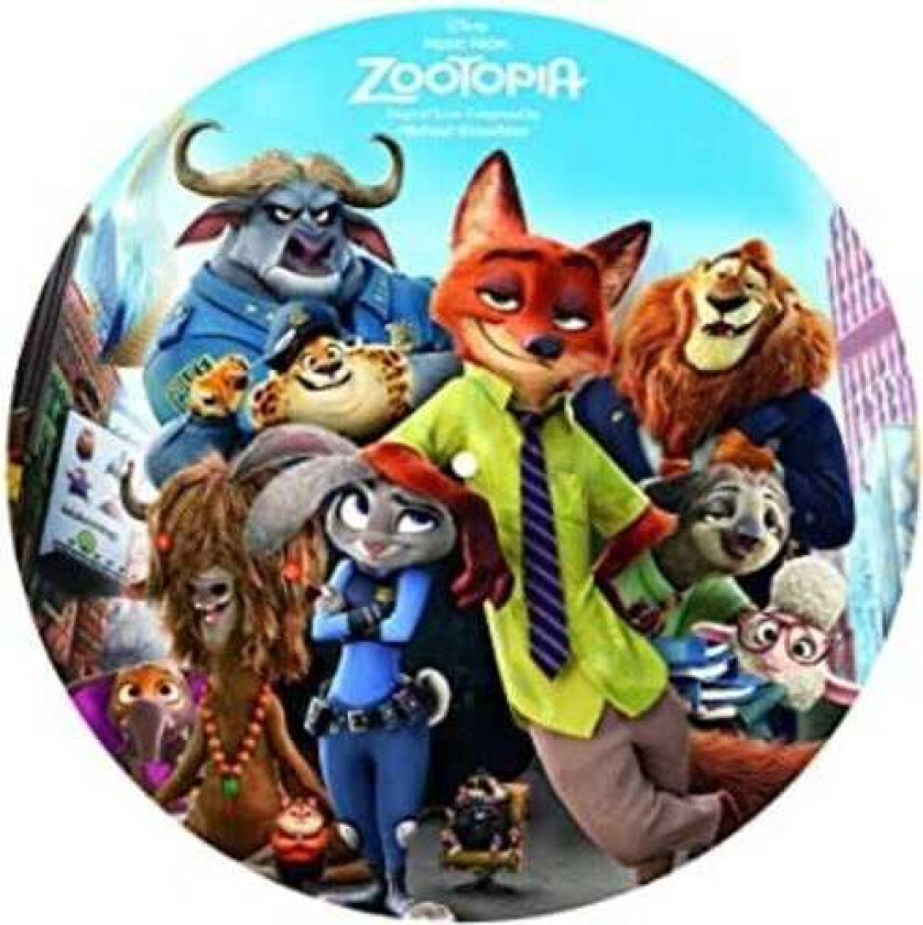 Michael Giacchino, Filmmusikk Music From Zootopia LP/Vinyl