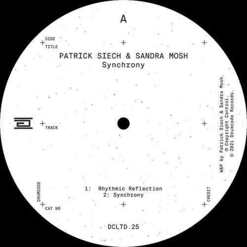 Patrick Siech, Sandra Mosh Synchrony LP/Vinyl