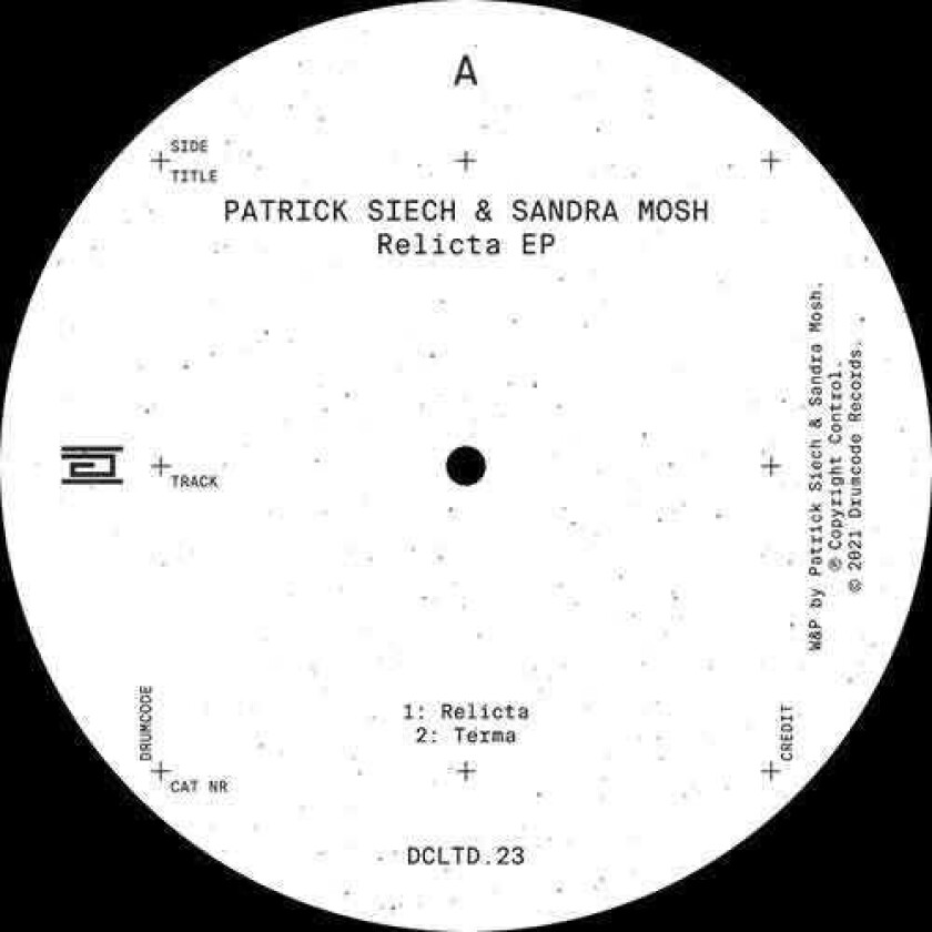 Patrick Siech, Sandra Mosh Relicta LP/Vinyl