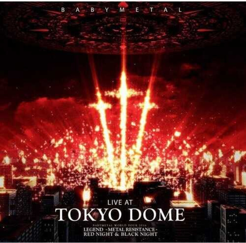 Babymetal Live At Tokyo Dome (Babymetal World Tour 2016 Legend Metal Resistance Red Night & Black Night) LP/Vinyl