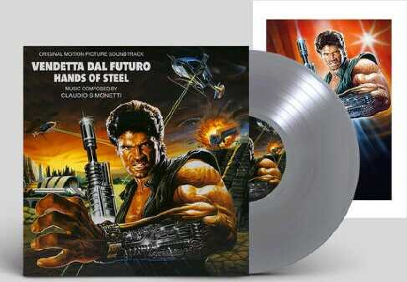 Claudio Simonetti, Filmmusikk Hands Of Steel (Vendetta Dal Futuro) LP/Vinyl
