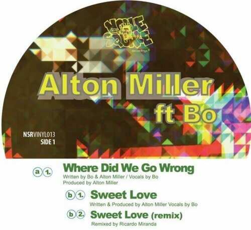 Alton Miller Where Did We Go Wrong LP/Vinyl