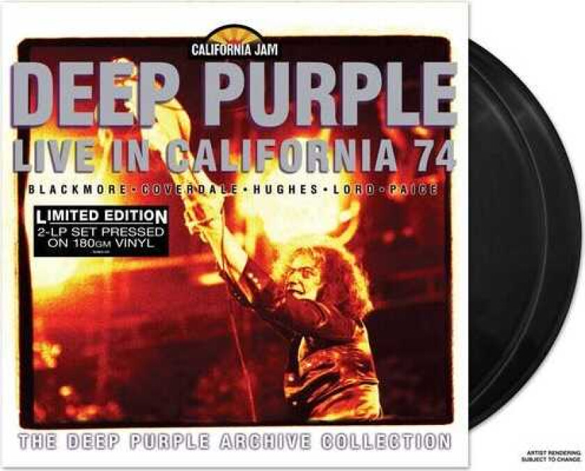 Deep Purple Cal Jam Live In California 74 LP/Vinyl