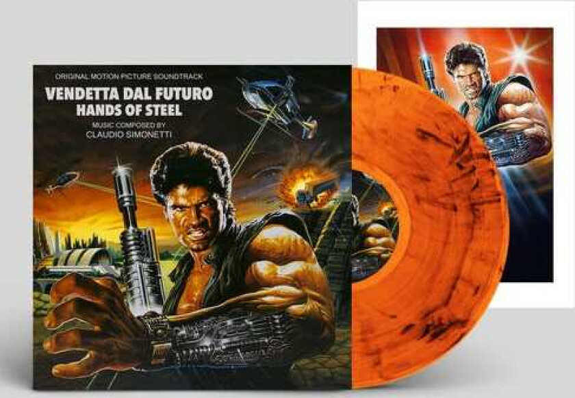 Claudio Simonetti, Filmmusikk Hands Of Steel (Vendetta Dal Futuro) LP/Vinyl