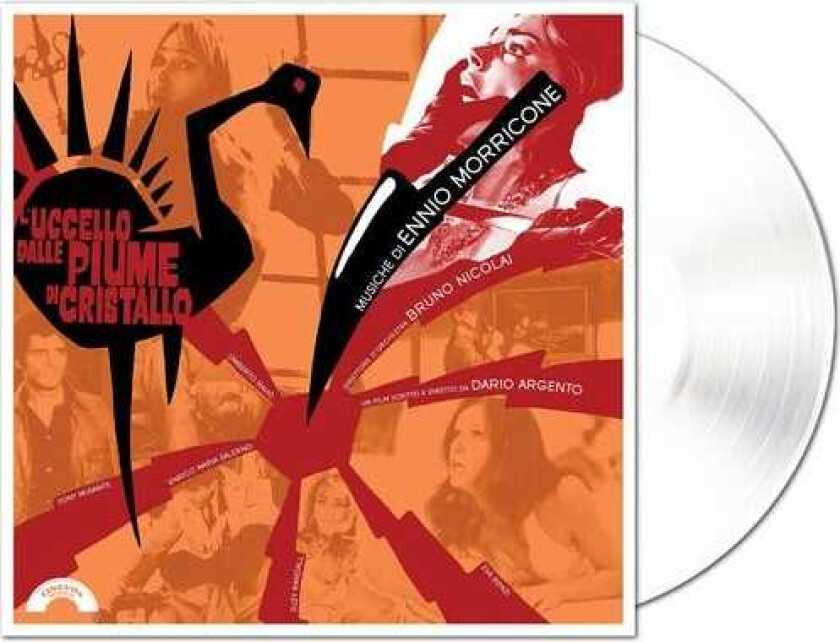 Ennio Morricone, Filmmusikk L'uccello Dalle Piume Di Cristallo LP/Vinyl