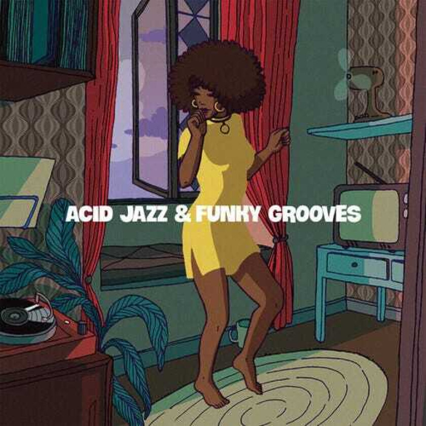 Diverse Artister Acid Jazz & Funky Grooves LP/Vinyl