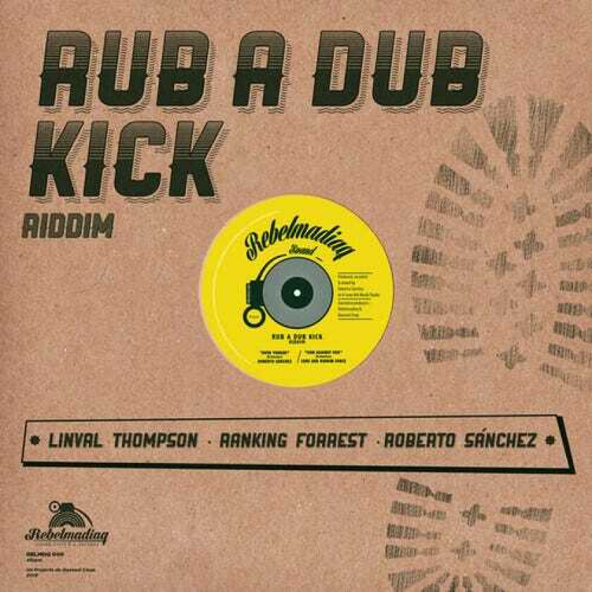 Diverse Artister  Rub A Dub Kick Riddim  LP/Vinyl