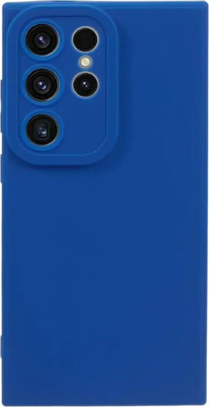 Samsung Galaxy S24 Ultra Matt Fleksibelt Plast Deksel - Blå