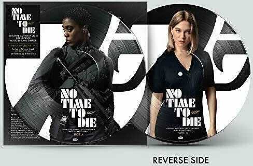 Hans Zimmer, Filmmusikk James Bond: No Time To Die (Limited Edition) (Girl Power Version Double Sided Picture Disc) LP/Vinyl
