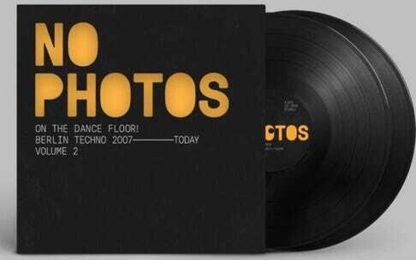 Diverse Artister  No Photos On The Dancefloor Berlin Techno Vol. 2  LP/Vinyl