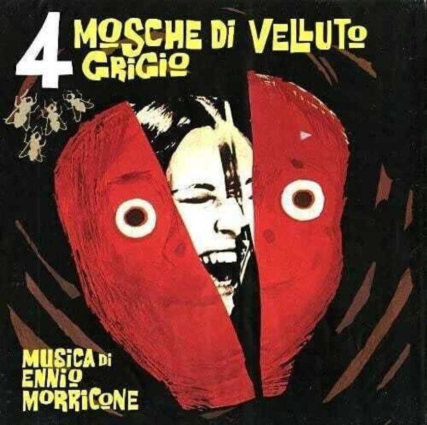 Ennio Morricone, Filmmusikk 4 Mosche Di Velluto Grigio Four Flies On Grey Velvet LP/Vinyl