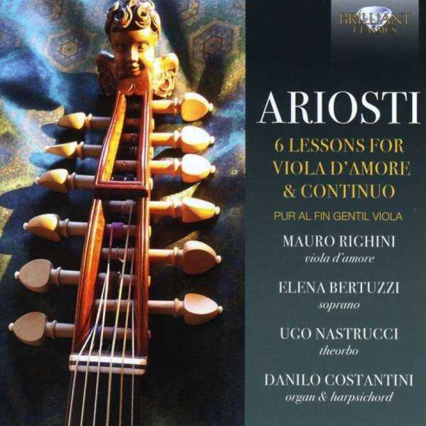Mauro Righini Attilio Ariosti: 6 Lessons For Viola D'amore & Continuo CD