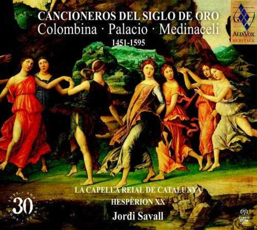 La Capella Reial De Catalunya, Hespèrion XX, Jordi Savall Cancioneros Del Siglo De Oro 14511595 CD
