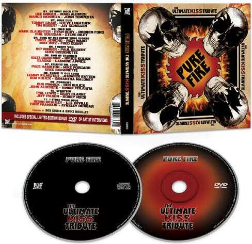 Kiss Tribute, Diverse Hardrock Pure Fire The Ultimate Kiss Tribute CD