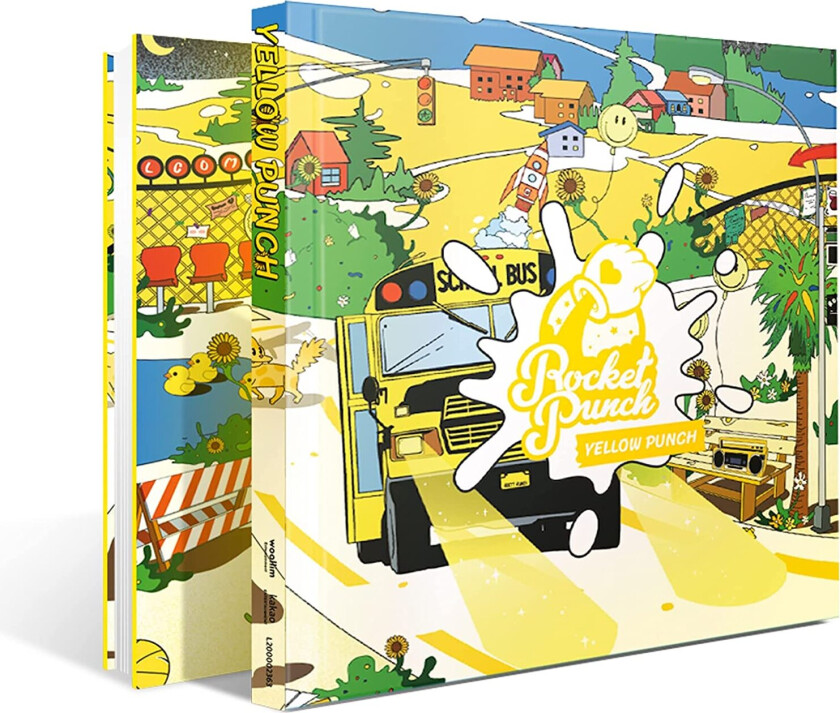 Rocket Punch Yellow Punch (Incl. 80pg Booklet, 2 Photocards, Poster, Sticker + Accordion Book) CD