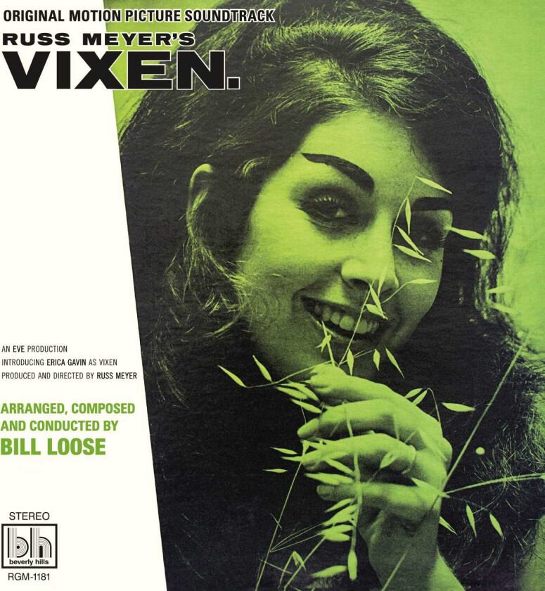 Bill Loose, Filmmusikk Russ Meyer's Vixen LP/Vinyl