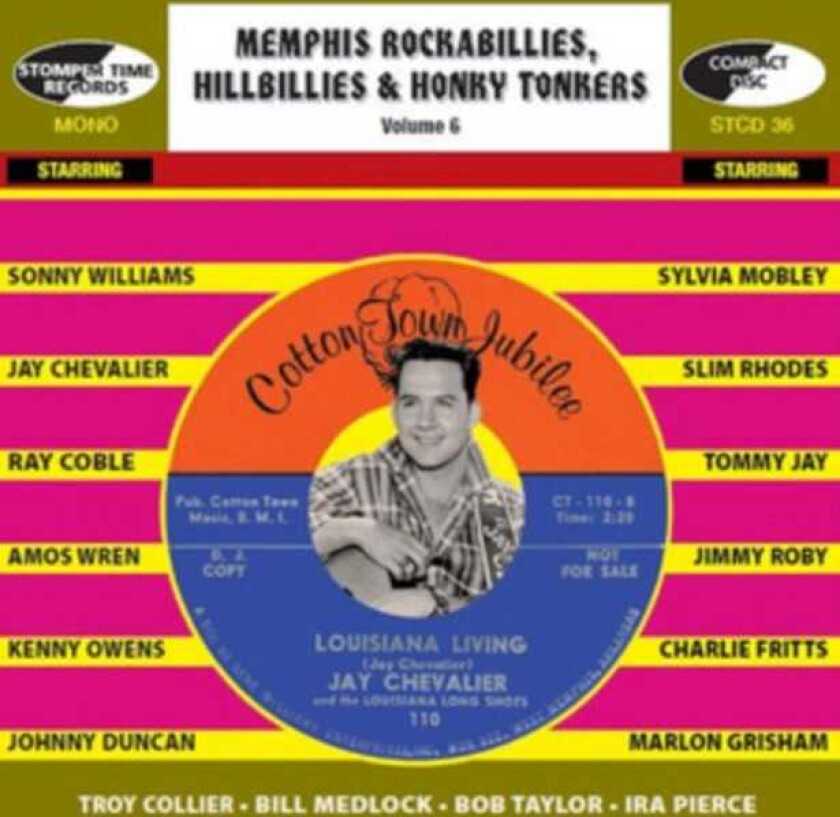 Diverse Artister Memphis Rockabillies Hillbillies And Honky Tonkers CD