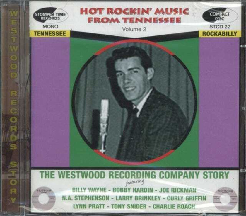 Diverse Artister Hot Rockin' Music From Tennessee Vol. 2 CD