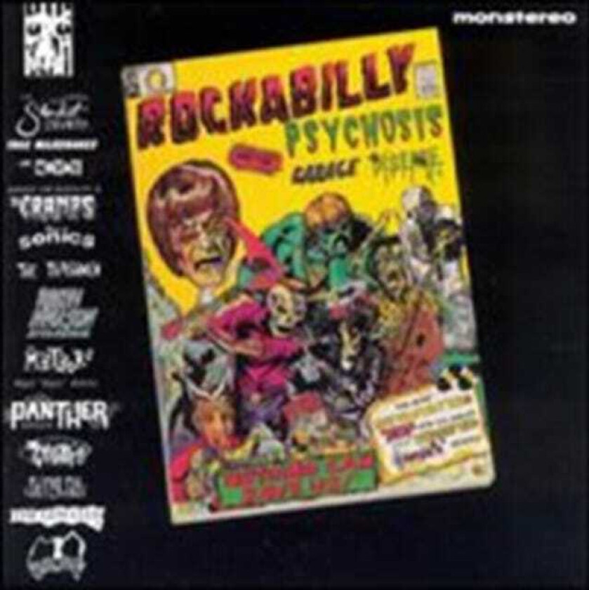 Diverse Artister  Rockabilly Psychosis & The Garage Disease  CD