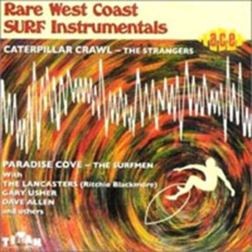Diverse Artister Rare West Coast Surf CD