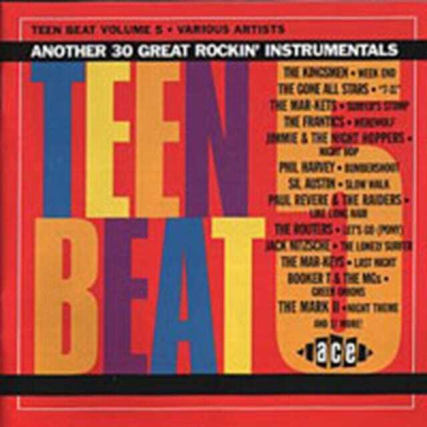 Diverse Artister Teen Beat Vol. 5 CD