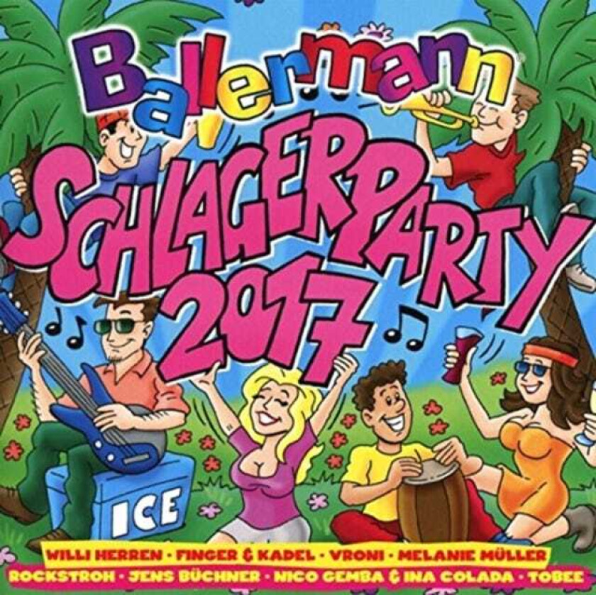 Diverse Artister Ballermann Schlagerparty 2017 CD
