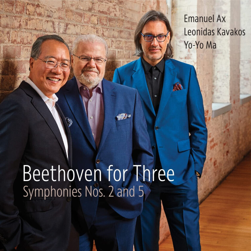 YoYo Ma, Leonidas Kavakos, Emanuel Ax Beethoven For Three: Symphonies Nos. 2 And 5 CD
