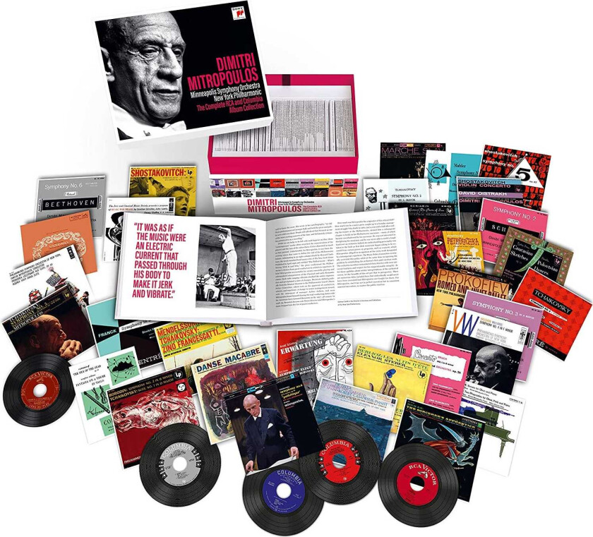 Dimitri Mitropoulos Complete RCA And Columbia Album Collection CD