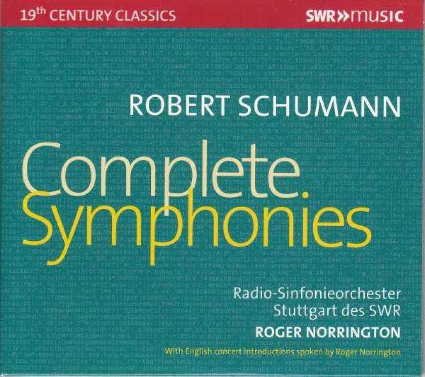 Alex Riel Robert Schumann: Complete Symphonies CD