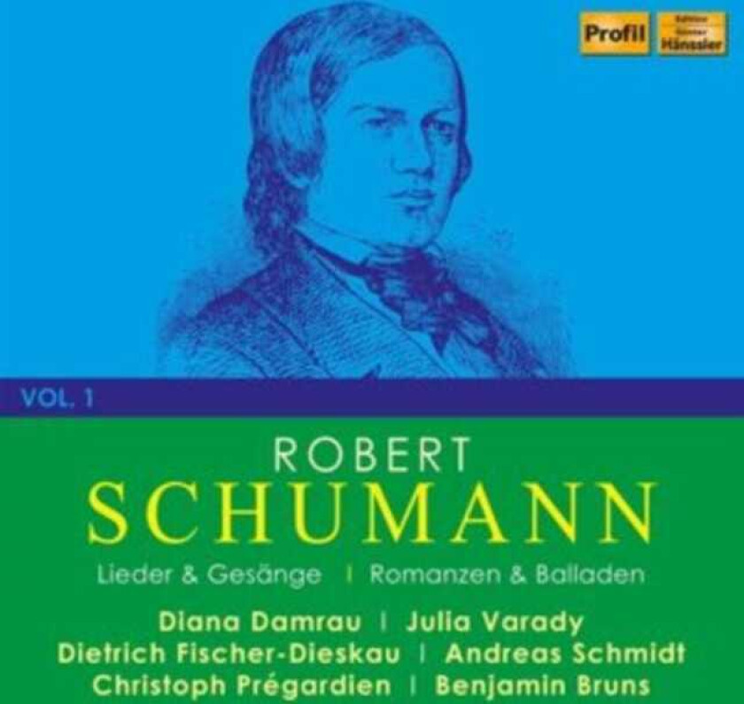Diana Damrau, Julia Varady, Dietrich FischerDieskau, Andreas Schmidt, Christoph Pregardien Robert Schumann: Robert Schumann, Vol. 1 CD