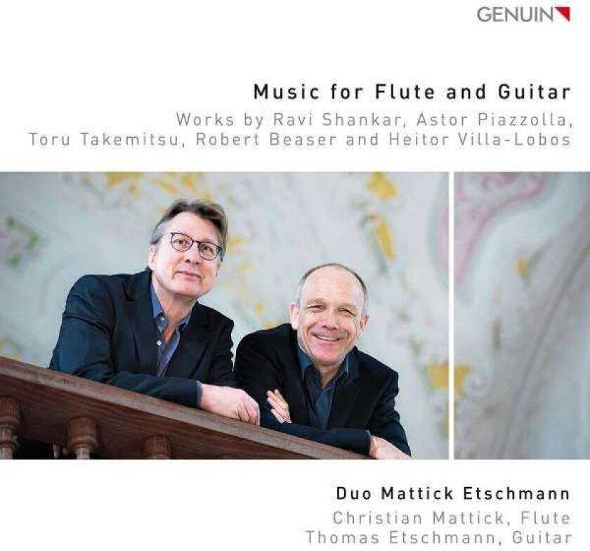 Christian Mattick, Thomas Etschmann, Robert Beaser, Astor Piazzolla, Ravi Shankar, Toru Takemitsu  Music For Flute And Guitar  CD