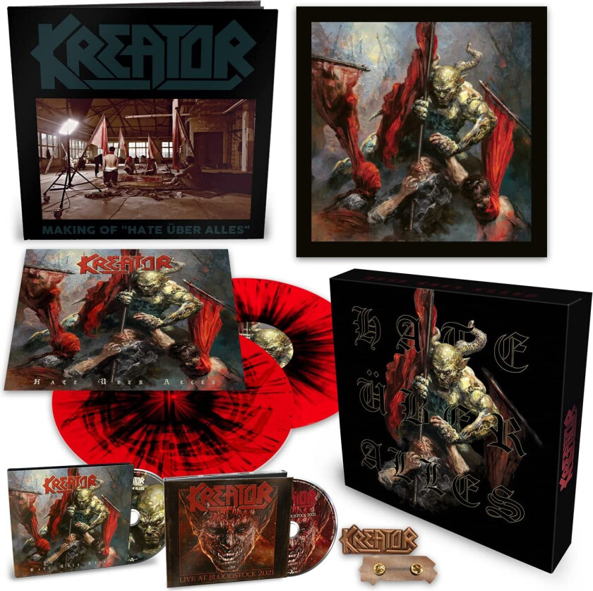 Kreator Hate Über Alles LP/Vinyl