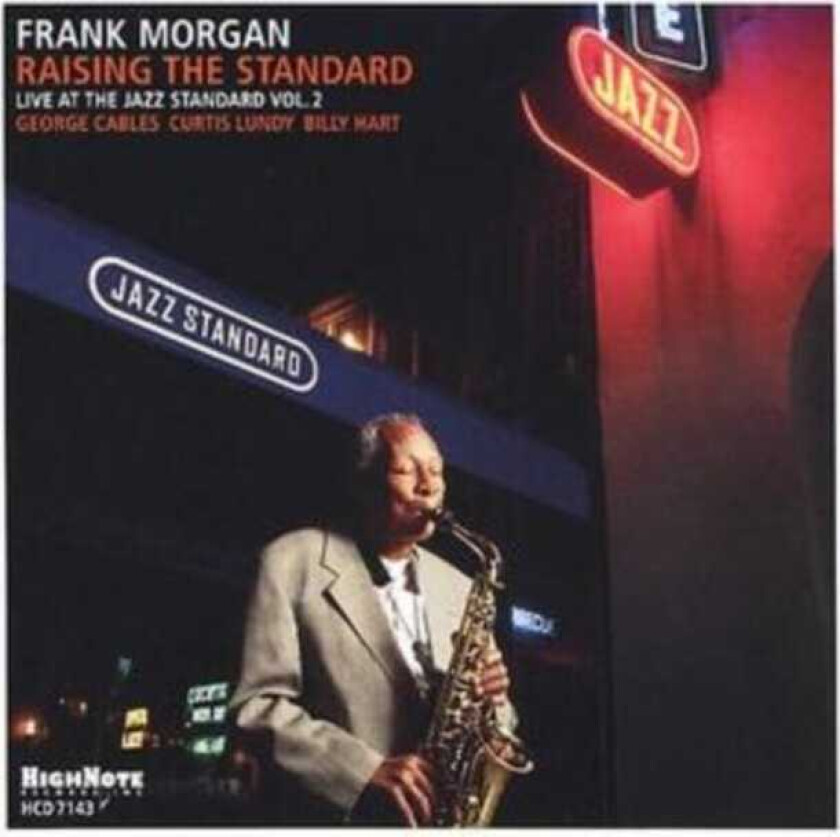 Frank Morgan  Raising The Standard  CD