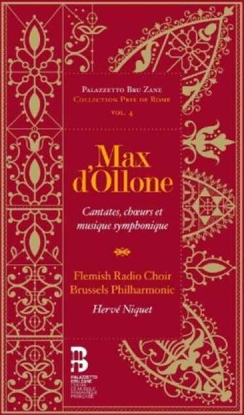 Max D'Ollone Max D'ollone: Cantates Choeurs Et Musique Symphonique CD