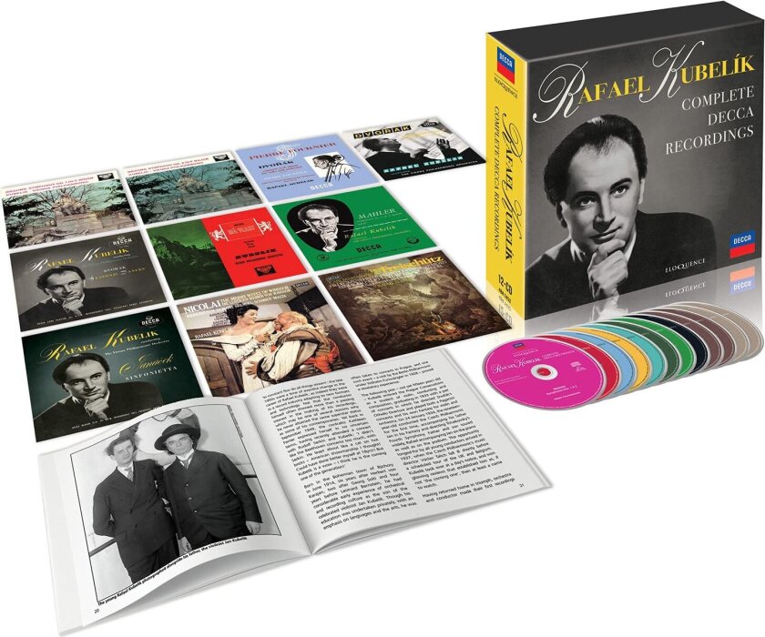 Rafael Kubelik Rafael Kubelík: Complete Decca Recordings CD