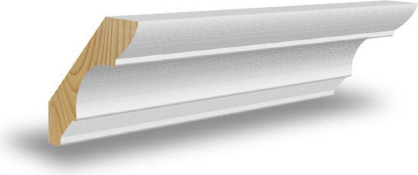 Taklist Profil Cw 340 I Furu Malt Ncs S0502y I Dimensjon 20x68x4400mm
